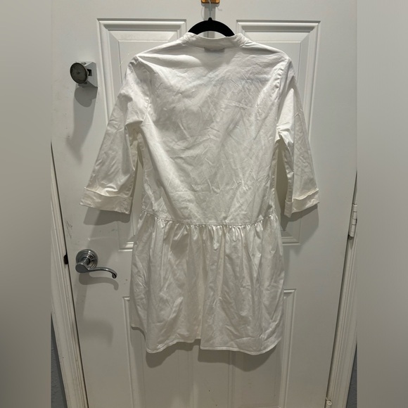 TUCKERNUCK women’s white Royal Shirt Dress size small - Picture 3 of 6